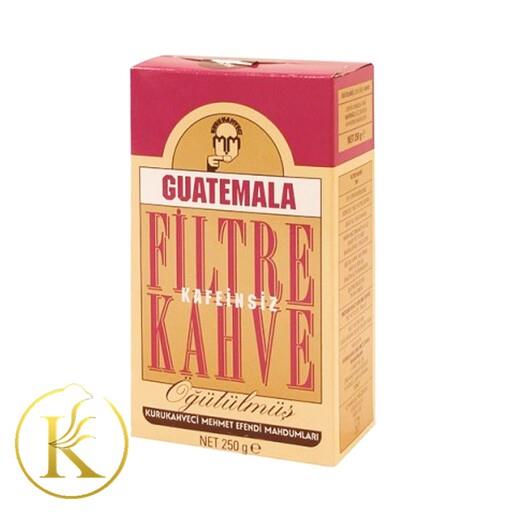 قهوه مهمت افندی گواتمالا بدون کافئین 250 گرم Mehmet Efendi Guatemala